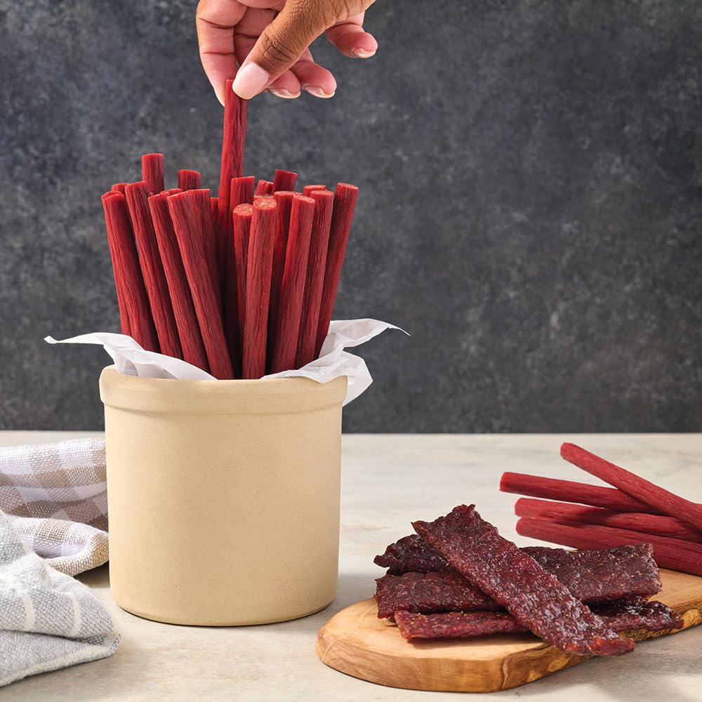 Weaver’s Beef Sticks Original Mild — 80 Sticks, 40oz Bag (7 inch) | Gluten Free, USDA Inspected
