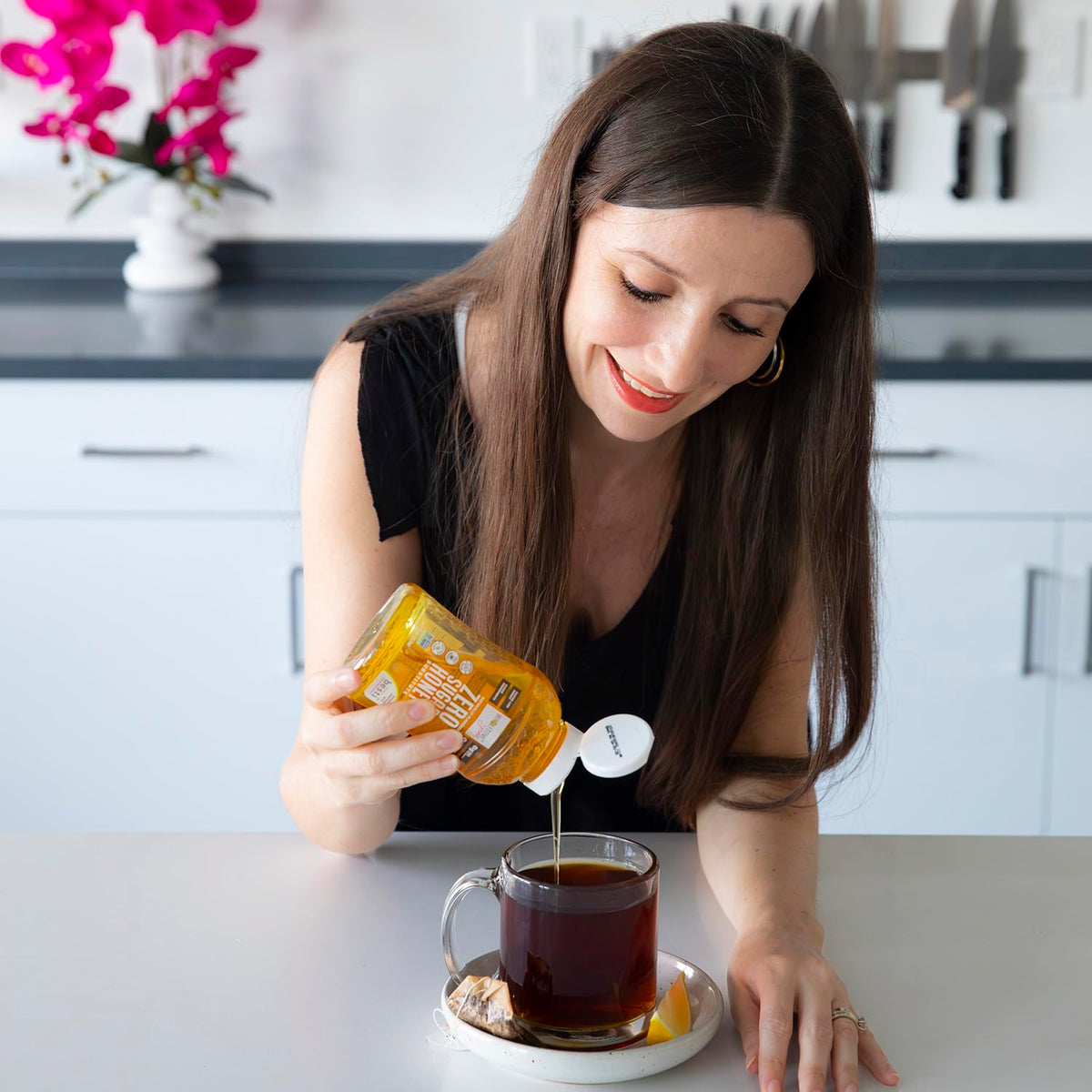 Wholesome Yum Zero Sugar Honey Substitute (2 Pack) – Keto & Sugar Free Honey Alternative with Monk Fruit & Allulose