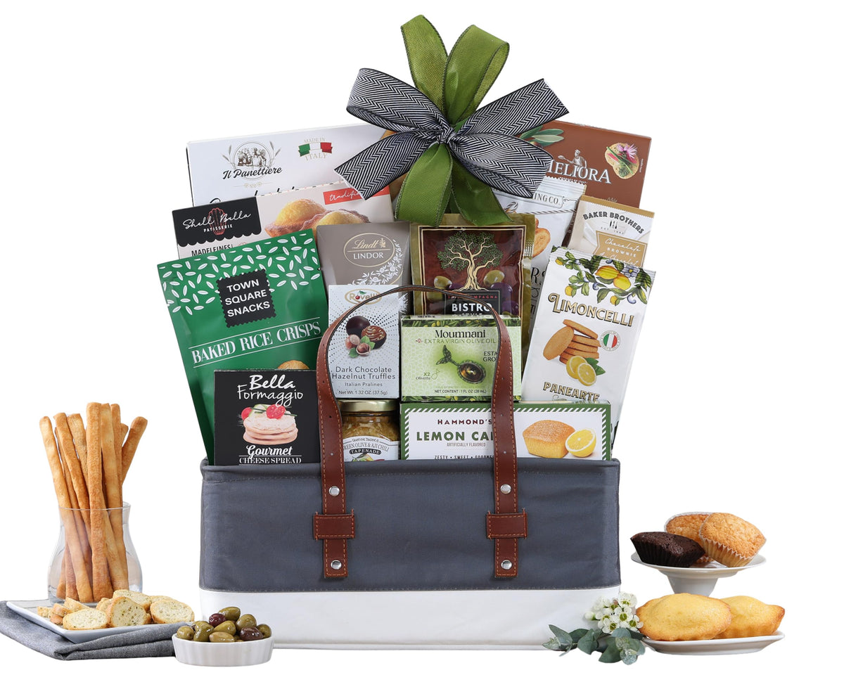 Wine Country Gift Baskets The Connoisseur Gourmet Gift Basket – Deluxe Food Gift
