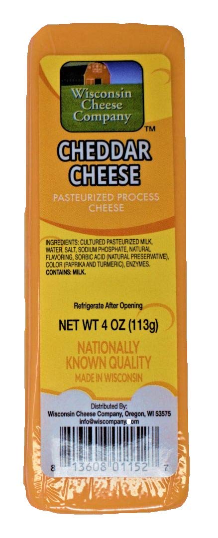 Wisconsin Cheese Company Specialty Holiday Gift Box – 100% Wisconsin Cheese, Crackers, Pretzels & Mustard