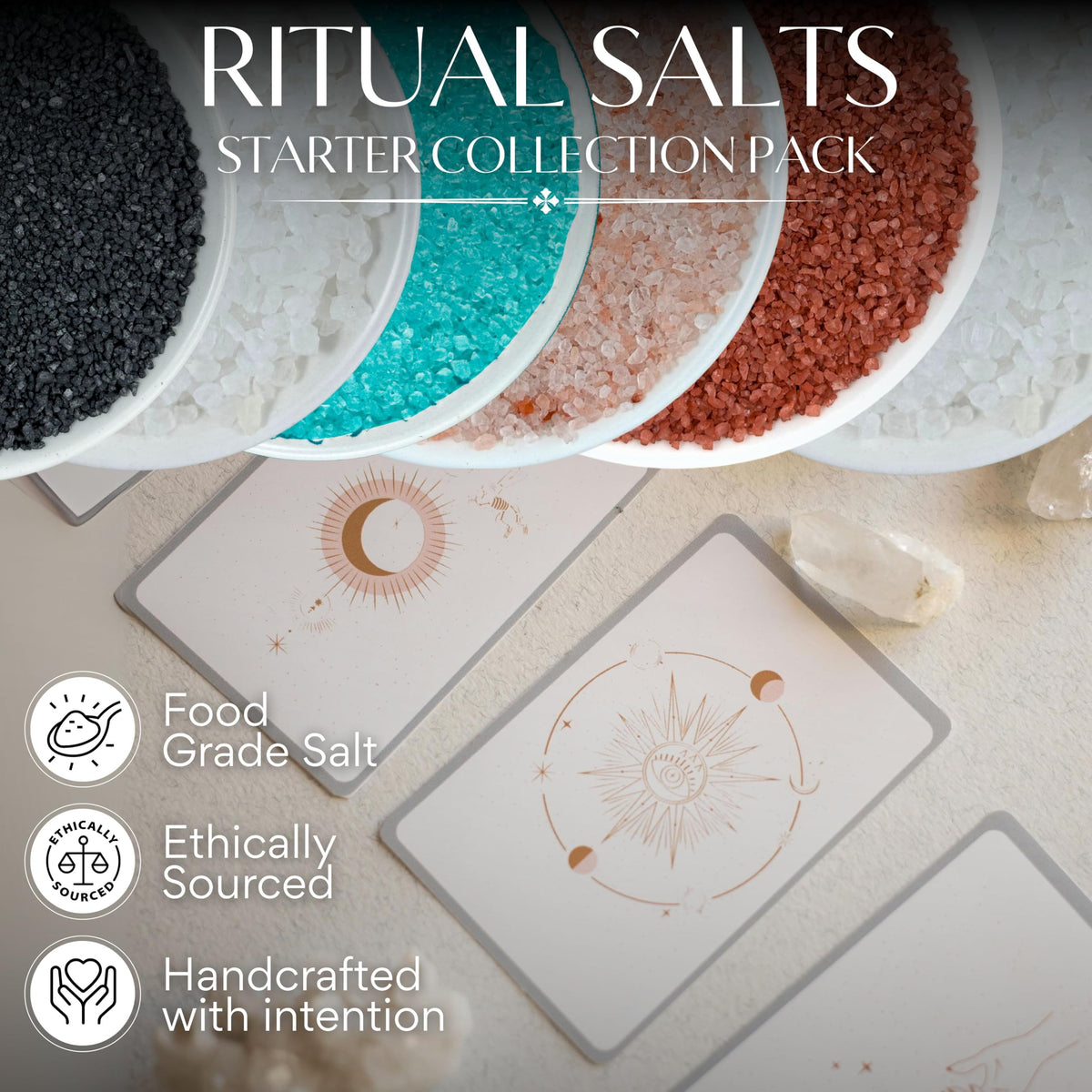Ritual Salt Starter Pack for Ceremony & Spell | Witches & Wiccan
