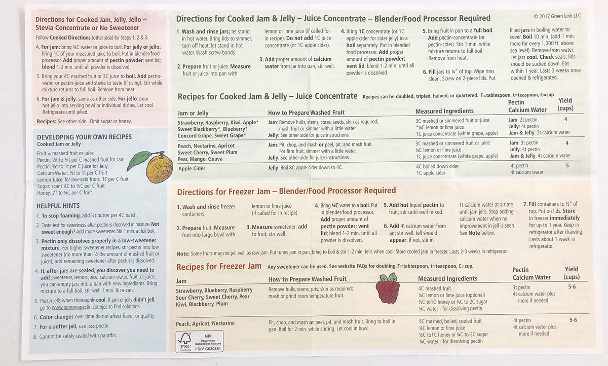 Workstead Pomona's Universal Pectin – 1/2 lb Bulk Package
