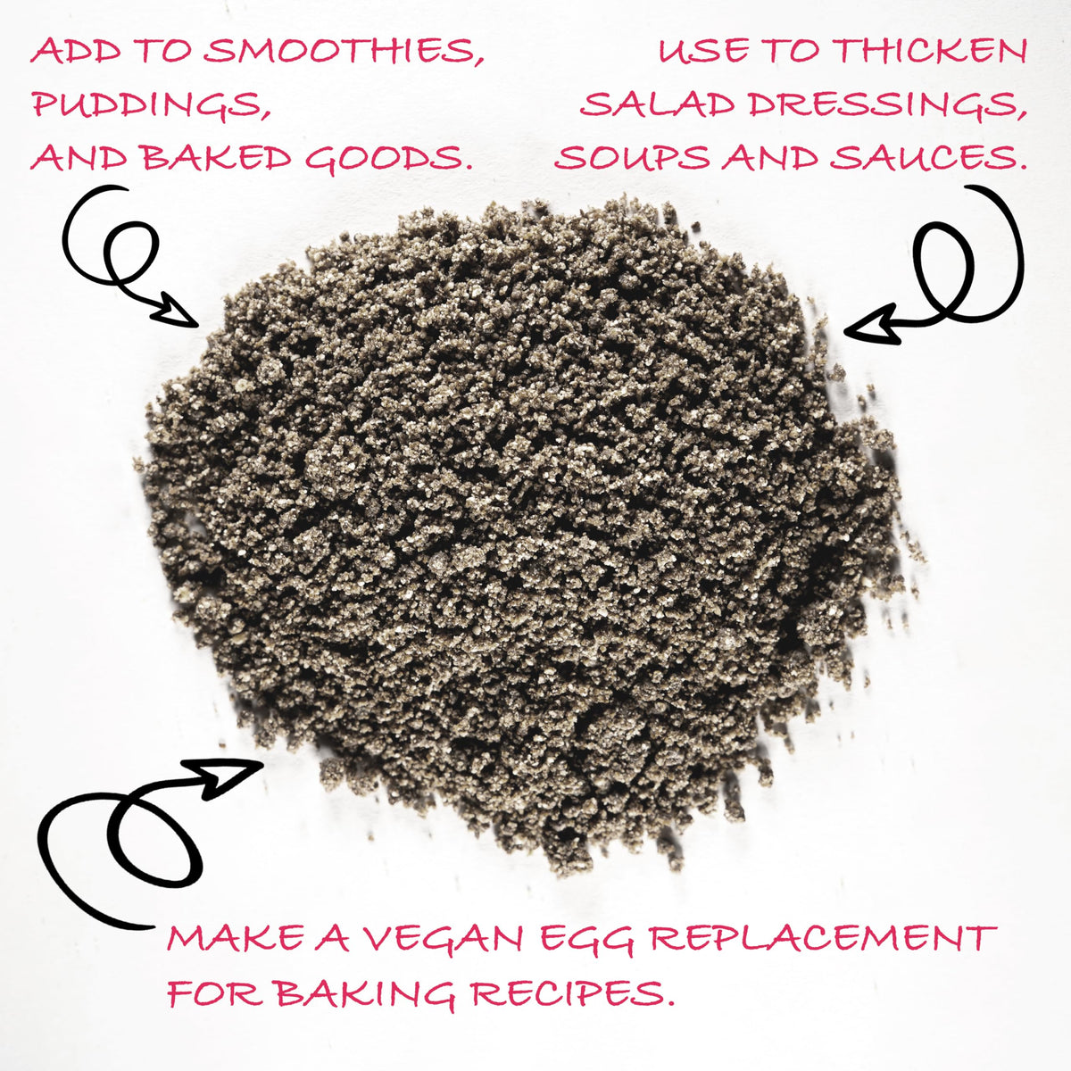 Worldwide Botanicals Organic Ground Chia Seeds – 2 x 1 lb, Gluten-Free & Vegan