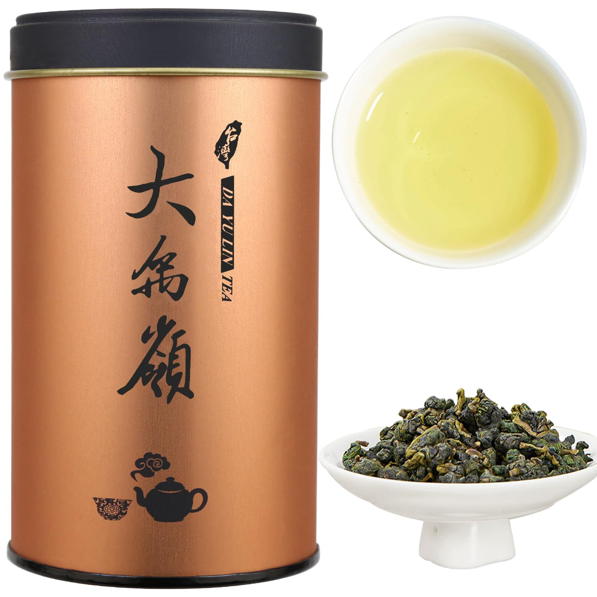 XIXICHA Dayuling Oolong Tea – Taiwan High Mountain Formosa Floral Aroma, Premium Loose Leaf (150g, 120 cups)