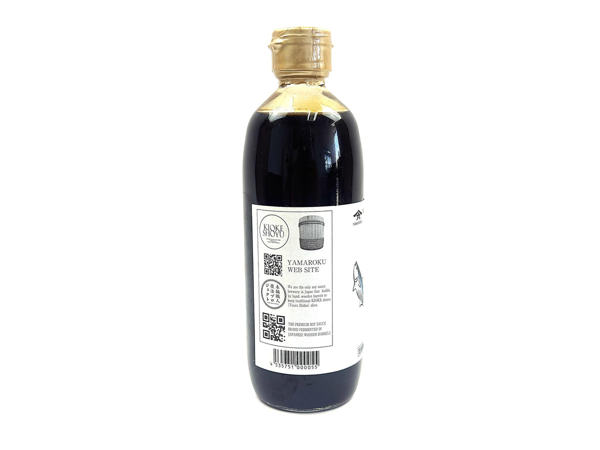 Yamaroku Aged 2 Years Soy Sauce with Bonito & Kelp Stock – Kiku Tsuyu, 18 oz