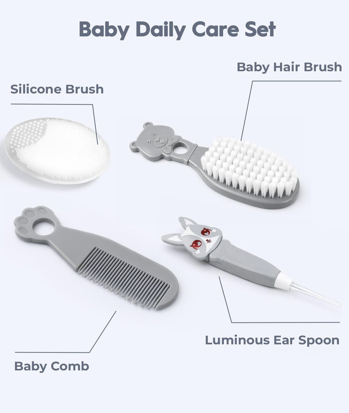 YASEW Baby Grooming Kit, Newborn Care Essentials, Baby Shower Gift