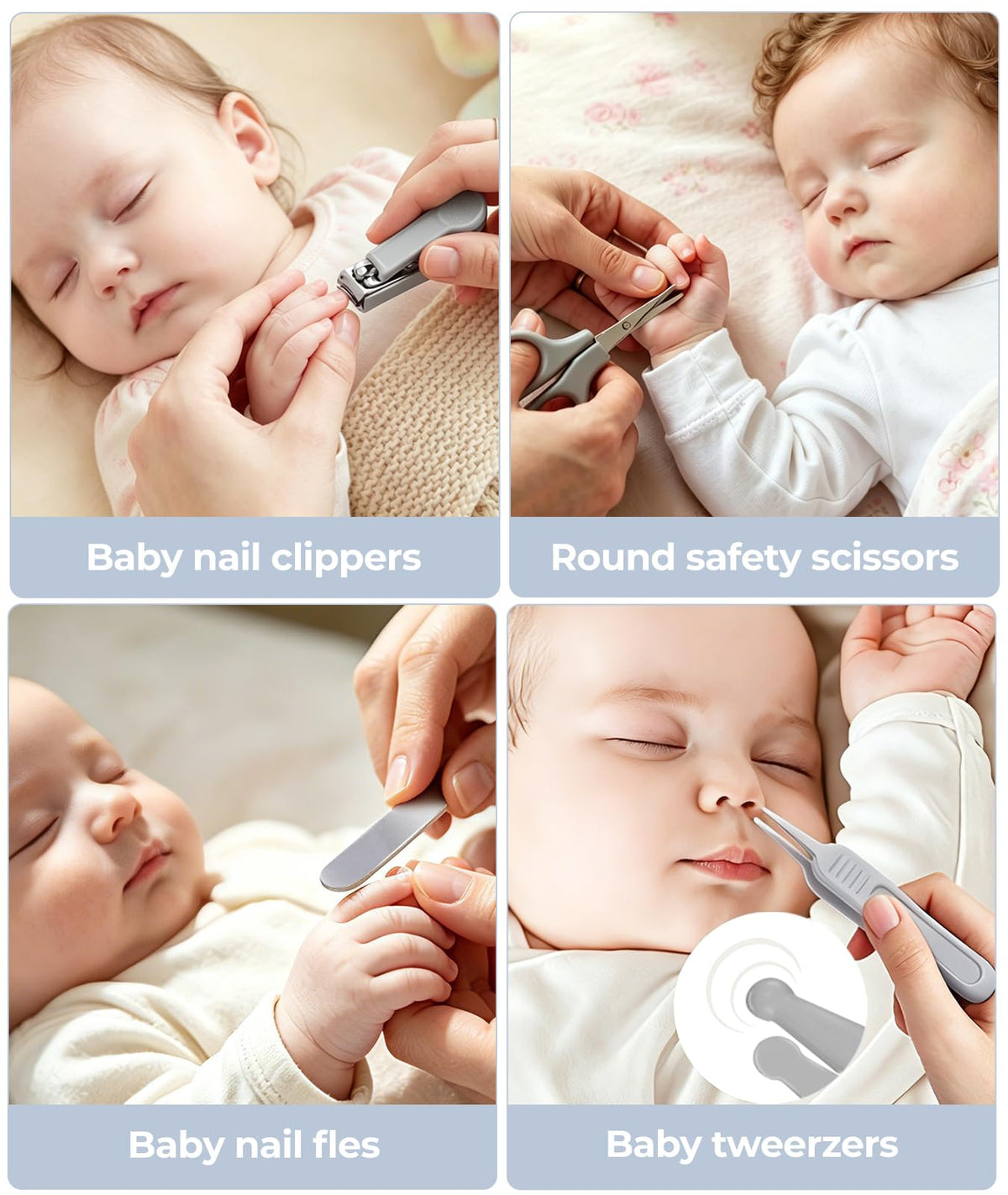 YASEW Baby Grooming Kit, Newborn Care Essentials, Baby Shower Gift