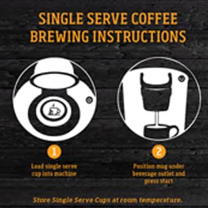 Yellowstone Maple Bourbon Medium Roast Coffee Pods – 36 Count, 100% Arabica