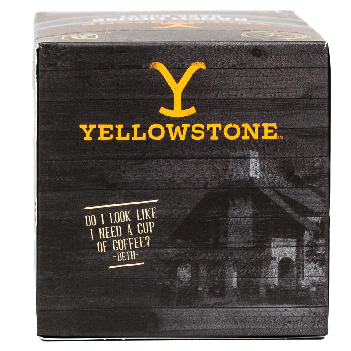 Yellowstone Ranch House Dark Roast Coffee — 100% Arabica, Single-Serve Recyclable Pods, 36 Count