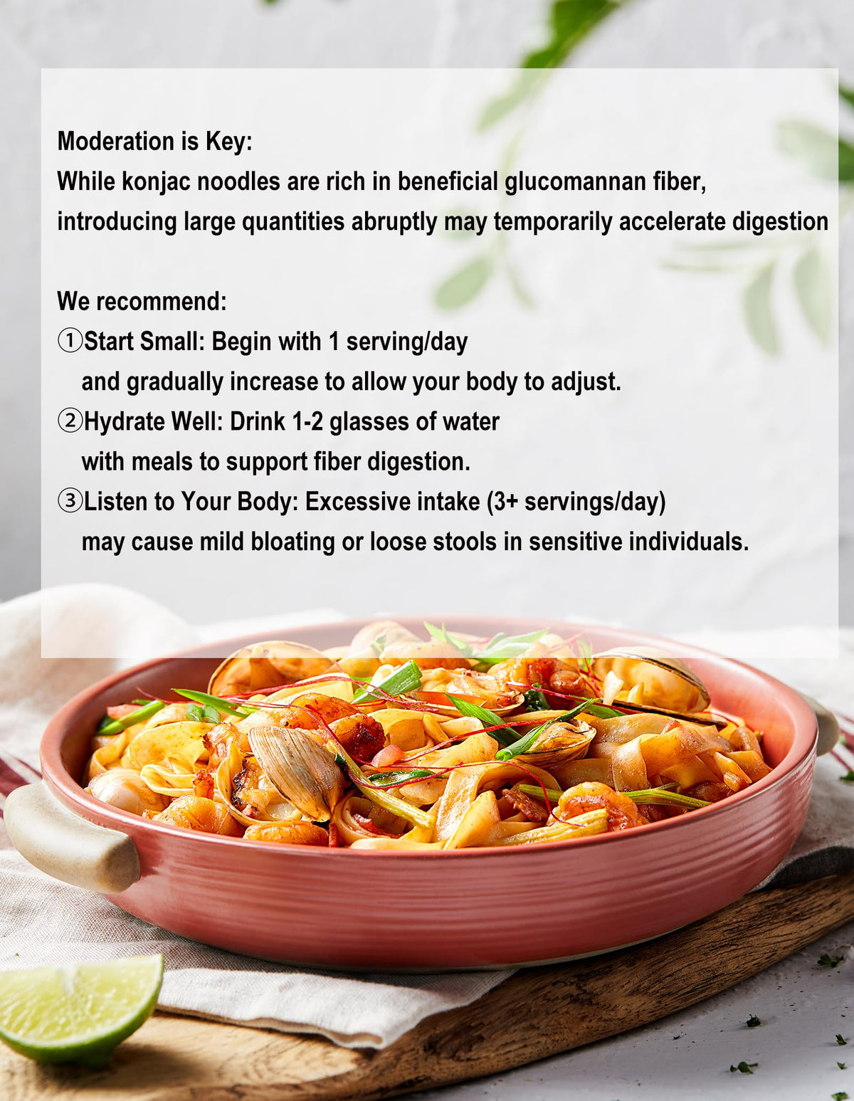 YUHO Shirataki Konjac Noodles Fettuccine – Keto, Gluten Free, Low Carb, 8-Pack