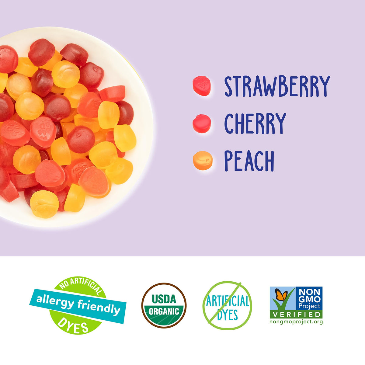 YumEarth Organic Fruit Snacks – Pack of 35, 0.7 oz, Allergy Friendly, Gluten Free, Non-GMO, Dye Free