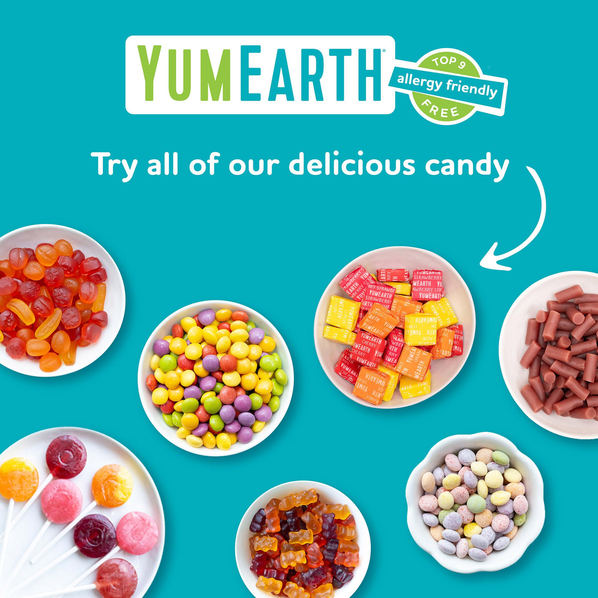 YumEarth Organic Fruit Snacks – Pack of 35, 0.7 oz, Allergy Friendly, Gluten Free, Non-GMO, Dye Free