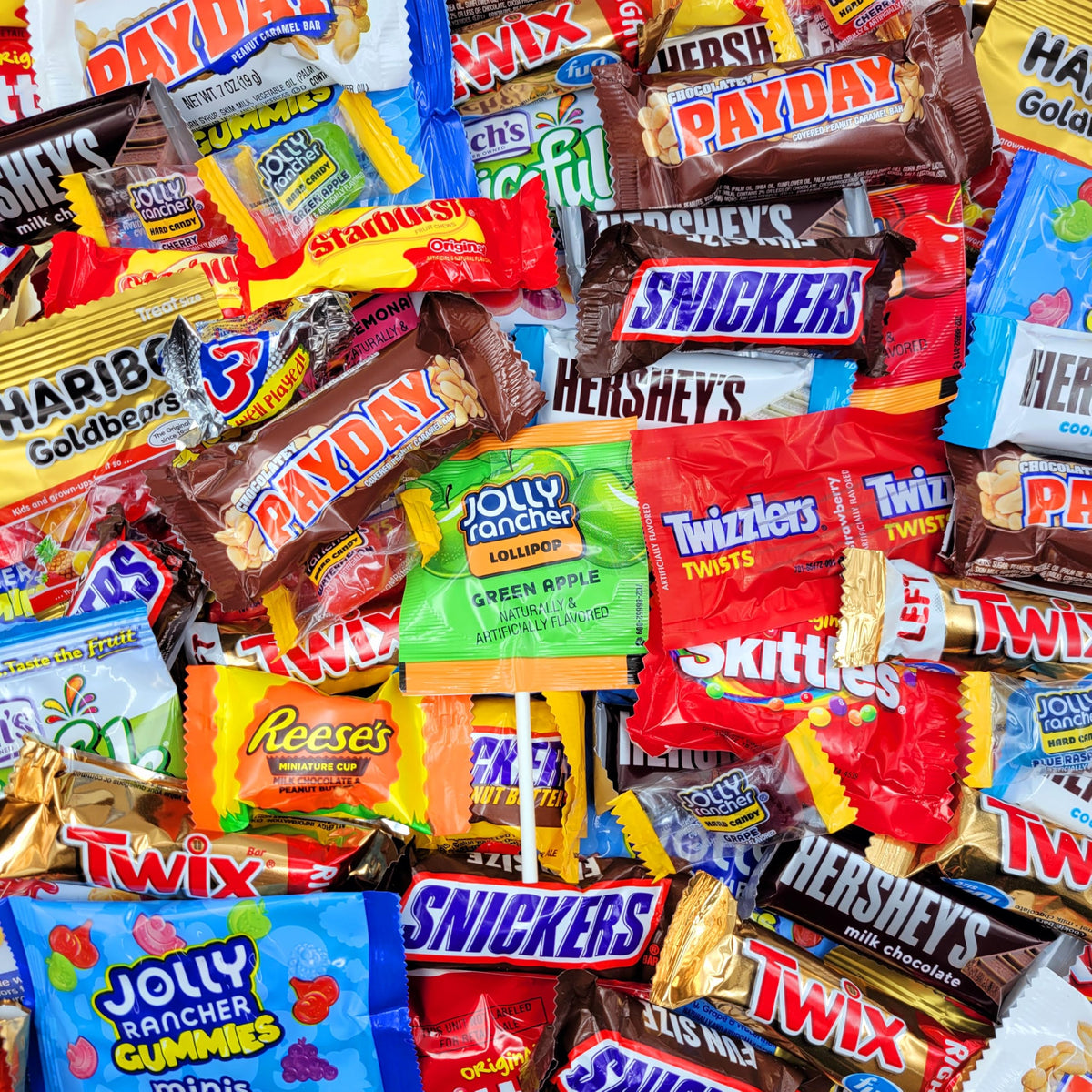 Yummy Chew Assorted Chocolate Candy Variety Pack – 5lb Bulk, Individually Wrapped Chocolates
