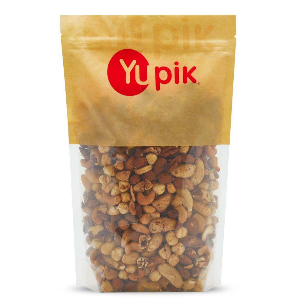 Yupik Deluxe Roasted Unsalted Nut Mix – 2.2 lb | Vegan, Gluten Free