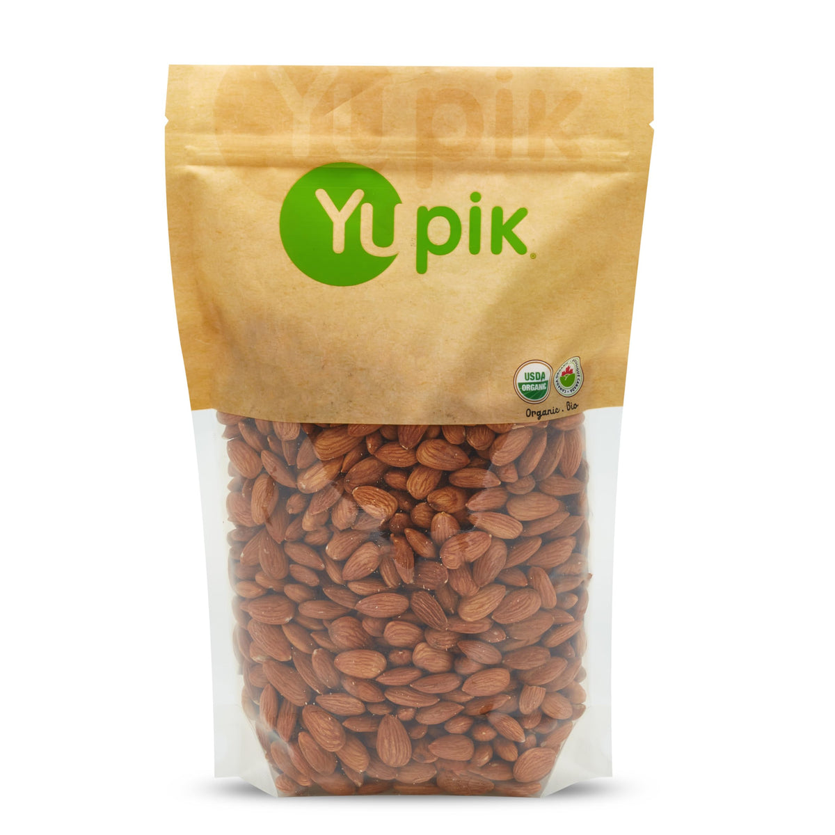 Yupik Organic California Almonds | 2.2 lb Non-GMO Vegan Gluten-Free