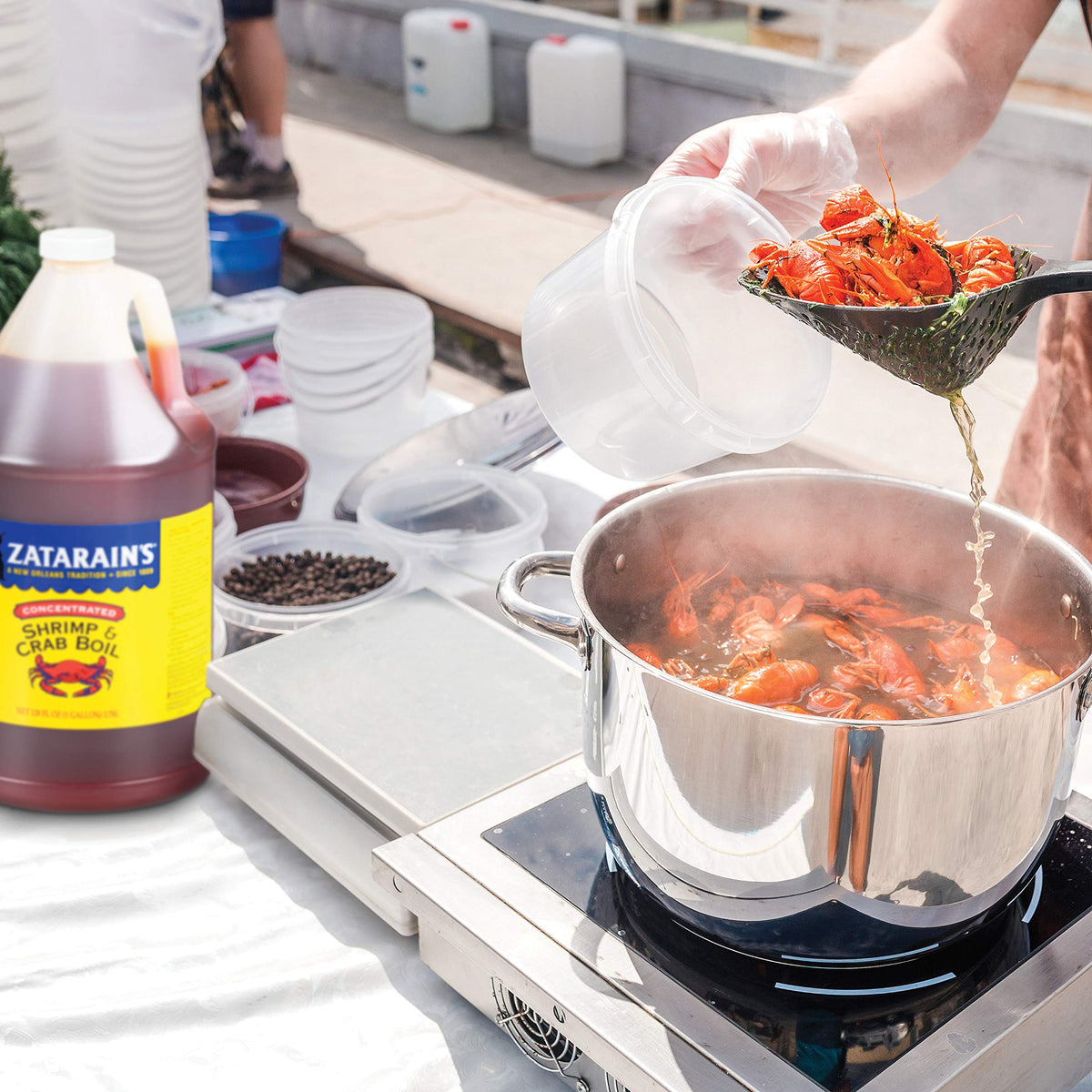 Zatarain's Concentrated Shrimp & Crab Boil - 1 gal Liquid Crab Boil
